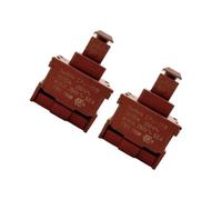 CPU-1113 Interrupteurs à bouton-poussoir à verrouillage automatique à courant élevé 12 A 250 V Interrupteurs d ' alimentation à 2 broches Bouton de verrouillage pour aspirateur et outils électriques