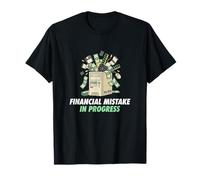 CPU 90s Tech Financial Erreur in Progress PC Gamer Player T-Shirt