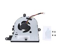 CPU Cooling Fan Replacement for 15 5570 5575 3580 3593 Laptop 4 Pin 4 Wire Heat Dissipation Fan Sturdy and Lightweight Aluminum Alloy Design Compatible with Latitude 3590 Series