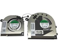 CPU & GPU Graphics Cooling Fan N09634-001 & N09635-001, EG50060S1-C610-S9A, DC280011TS0, EG50040S1-CT00-S9A, DC280011US0, Replacement for HP ENVY X360 150 150 -EW 15-EW Y 15T-EW 15Z-EY