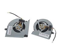 CPU GPU ventilateur DC5V 4Pin 4 fils ordinateurs portables refroidissement pour GE65 GL65 GP65 WE65 MS-16U1 16U5 16U7 radiateurs pour ordinateur portable refroidissement pour ordinateur portable