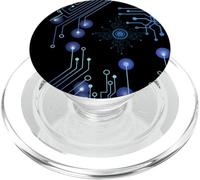 CPU PC Sci-FI Movie Geeks Tees Circuit imprimé PopSockets PopGrip pour MagSafe