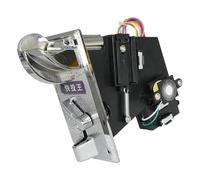 CPU Sélecteurs De Pièces Électroniques Comparables Multi Accepteur Avec Fil Pour Le Remplacement La Machine Jeu Accessoire En Plastique Plastique Métal