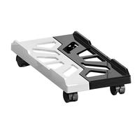 CPU Stand Cart - Mobile Computer Holder, Ventilated Rolling Floor Rack, Under Desk Towerr Stand, Adjustable Computer Cart Accessories, Durable Steel Construction | Office Desk Arrangement, Classroom