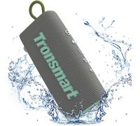 CPWO-Trip Haut-Parleur Portable Bluetooth 5.3,Ipx7 Waterproof,Microphone Intégré,True Wireless Stereo Et Assistant Vocal,20H De Lecture Avec Son Haute Fidélité (Grey)