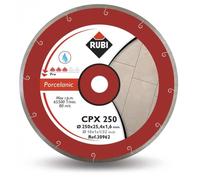 Disque diamant grès porcelaine Ø250x25,4 J-SLOT-CPX - RUBI 30962