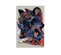 CPXBLHHW Poster sur toile Lupin The 3rd Popular Anime classique - Décoration murale pour chambre à coucher - 50 x 75 cm - Style sans cadre