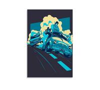 CPXBLHHW Poster sur toile Lupin The 3rd Popular Anime classique - Décoration murale pour chambre à coucher - Style sans cadre - 20 x 30 cm