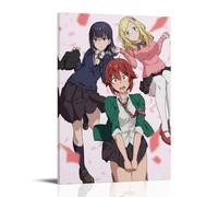 CPXBLHHW Poster sur toile Tomo-chan Is A Girl! - Décoration murale classique - Décoration murale pour chambre à coucher - 50 x 75 cm - Style cadre