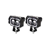 CPXCTZFZUB Projecteur LED Universel Pour Moto Avec Interrupteur Phare À Double Lentille Faisceau Haut/bas phare de moto