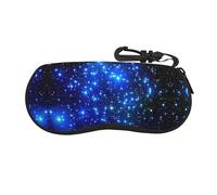 CPyuqw Étui à lunettes avec fermeture éclair douce pour homme et femme - Motif coccinelles, Galaxy Stars, taille unique