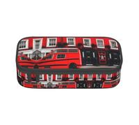 CPyuqw Purple Butterfly Print Pencil Case - Multi-usages Pen Organizer, School Supplies, Papeterie, Maquillage et Bureau, London Street, Taille unique, Cartable