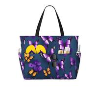CPyuqw Sac de voyage de plage avec imprimé de dauphin mignon - Sac de voyage de grande capacité avec fermeture éclair et pliable pour les vacances en famille, les croisières et le camping, Beau