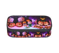 CPyuqw Trousse à crayons avec imprimé crevettes japonaises - Multi-usages - Fournitures scolaires, papeterie, maquillage et bureau, Halloween Carnaval Party, Taille unique, Cartable