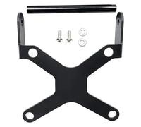 CPZPMFMKBG Support de Navigation pour Moto pour Royal pour Enfield pour Himalayan pour Himalayan450 450 2024 2025 Support GPS pour Moto Accessoires Téléphone De Plaque Navigation(12MM NO Logo)