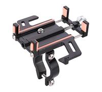 CPZPMFMKBG Support de Navigation pour Moto pour Téléphones GPS Accessoires Navigation Support 360 Réglable Fixation Sécurit(Orange)
