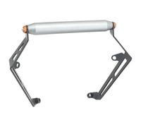 CPZPMFMKBG Support de Navigation pour Moto pour TRK702 pour TRK702X 2022-up Moto GPS Téléphone Support USB sans Chargeur Navigation(22mm Bracket)