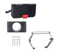 CPZPMFMKBG Support de Navigation pour Moto pour TRK702 pour TRK702X 2022-up Moto GPS Téléphone Support USB Chargeur Navigation(22mm Bracket-Charger)