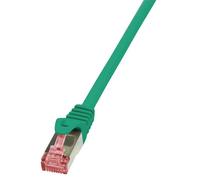 [CQ2085S] LOGILINK Câble Patch Réseau Cat. 6, S/FTP 7,5 m Vert