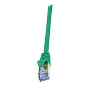 CQ3055S Patch cord S/FTP 6a Line Cu LSZH vert 2m 26AWG LOGILINK