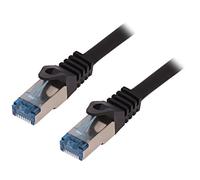 CQ4053S Patch cord RJ45-Slug,des deux côtés S/FTP 6a Line Cu LSZH LOGILINK