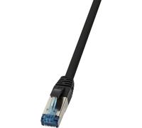 [CQ6095S] LogiLink Professional câble de réseau 10 m Cat6a S/FTP (S-STP) Noir