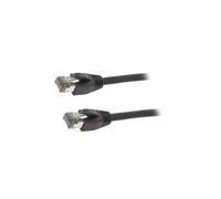 CQ8063S Patch cord S/FTP Cat 8.1 Line Cu LSZH noir3 mètres26AWG LOGILINK