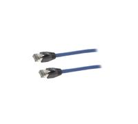 CQ8066S Patch cord S/FTP Cat 8.1 Line Cu LSZH bleu3 mètres26AWG veines : 8 LO...