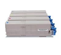 CQadsDyrx Cartouche de Toner 10K 4 pièces, Compatible avec Les modèles d'imprimante C824 C834 C844 C824N C824DN C834NW C834DNW C844DNW C835DNW, Remplacement de Rechange (46861305 06 07 08)