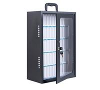 CQAHDSEVF Armoire de Rangement pour téléphones Portables, Casier Mural for téléphone Portable avec Serrure, 12 à 60 emplacements for Bureau, Salle de Classe, Salle de Sport(48 Bits)