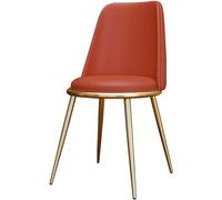 CQAHDSEVF Dossier de Chaise de Salle à Manger, Cuir d'unité Centrale de chaises de Salle à Manger tapissé avec Les Jambes en métal de Dossier Multicolores(H)