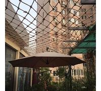 CQAHDSEVF Filet en Nylon pour Balcon, Corde de Chanvre for escalier Balcon Escalade 6mm 8mm diamètre 8-15cm Grille(6mm Diameter,12cm Grid)