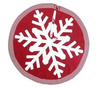 CQAHDSEVF Jupe pour Sapin de Noël, Jupe de Sapin de Noël Ronde Vintage tricotée for décorations de fêtes de Fin d'année à la Maison