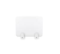 CQAHDSEVF Panneau d'intimité pour Bureau, Séparateur de Bureau for Espace de Travail de confidentialité, Blanc, Plusieurs Tailles(50x30cm)