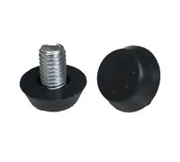 CQAHDSEVF Pieds de Meubles Pieds réglables, Pieds réglables de nivellement de Meubles M6 M8, Paquet de 4 à 50 pièces(50 Pcs,M6x10mm)