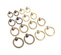 CQAHDSEVF Poignées anneaux pour tiroirs, Poignées de tiroir paquet de 30 laiton bronze antique 20-35mm(20mm B)