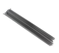 CQAHDSEVF Rayon de Roue de vélo, Rayons de vélo 18 pièces 14G 2,0 mm 45 Acier 76-120 mm for vélo électrique de Route(Length: 89 mm)