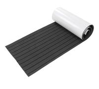 CQAHDSEVF Revêtement de Sol pour Bateau en Mousse EVA, Tapis de terrasse de Bateau en Teck en Mousse EVA, revêtement de Sol Auto-adhésif Marron for Yacht(A5-2400x550x5mm)
