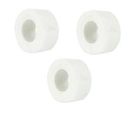 CQAHDSEVF Ruban isolant de réparation en caoutchouc silicone Ruban silicone Multi 1-3,0 m HVINs CS SelfFuse WP Réparation de tuyaux 1-3-5-10R(White-3rolls,3.0M)