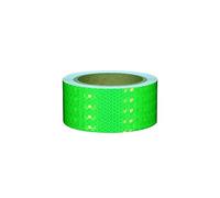 CQAHDSEVF Ruban réfléchissant de signalisation, Ruban de sécurité réfléchissant multicolore 5 cm x 10 m(Green)