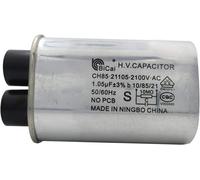 CQC&VDE Condensateur Universel Haute Tension pour Micro-Ondes 1,05 uf ch85 21105 2100 V AC H.V. Condensateur 10/85/21 50/60 Hz sans PCB, VDE EN61270-1