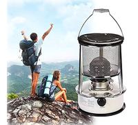 CQDWD Chauffage au kérosène, chauffage au kérosène portable, chauffage d'urgence pour pique-nique, poêle à mèche à convection pour camping en plein air, brûleur radiant 4,6 L 6 L