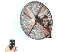 CQDWD Fantin oscillant Silencieux Refroidissement - Ventilateur Mural avec télécommande - Maison/Industriel/Bureau/Gym sur Le Refroidissement de l'été