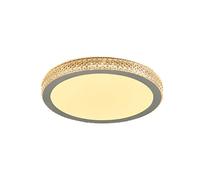 CQDWD LED Ultra-TRA-Ten-Round LED Mont PLADIER, 3 TEMPRATURES DE Couleur Lampe à Plafond, Creative Diamond Iron Plafon