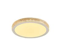 CQDWD LED Ultra-TRA-Ten-Round LED Mont PLADIER, 3 TEMPRATURES DE Couleur Lampe à Plafond, Creative Diamond Iron Plafon