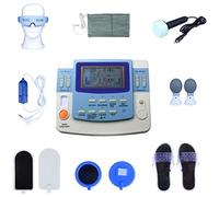 CQDWD Machine de physiothérapie - 9 canaux, Dispositif EMS à tens à ultrasons avec Laser pour l'acupuncture, Les méridiens et Le soulagement Musculaire
