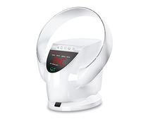 CQDWD Ventilateur Mural 220 V à la Maison - Ventilateur sans la Planes Refroidissement Chambre Calme - avec télécommande/minuterie - Ventilateur de Bureau Portable oscillant