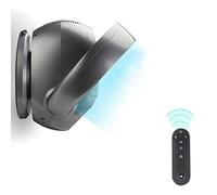 CQDWD Ventilateur Mural 220 V à la Maison - Ventilateur sans la Planes Refroidissement Chambre Calme - avec télécommande/minuterie - Ventilateur de Bureau Portable oscillant