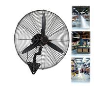 CQDWD Ventilateur Mural de Refroidissement électrique pour Industriel, paramètres à 3 Vitesses, Ventilateurs muraux, 220 V-50Hz Inclinant Un Ventilateur Rotatif oscillant pour Le Bureau à Domicile