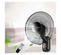 CQDWD Ventilateurs muraux muraux à oscillaire/éventail électrique oscillant/Rotatif, Ventilateur de Refroidissement Angle réglable, métal 5 Lames, 3 Vitesses Ventilateur au Frais d'air pour